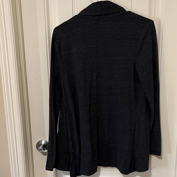 Old Navy Active Women's Gray Open Front Cardigan - Picture 7 of 8